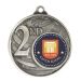 1073C-2ND Global Medal -2nd + 25mm insert 5cm