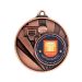 1076C-7BR Sunrise Medal-Bball + 25mm insert 5cm