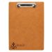 LE553 Leatherette Clipboard Rawhide - Double Sided