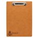 LE553 Leatherette Clipboard Rawhide - Double Sided