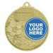 MY704G Football Blitz Medal Shiny Gold 5.2cm