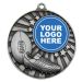 MZ612S Impact Medal Aussie Rules Silver