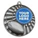 MZ613S Impact Medal Rugby League / Union Silver 5cm
