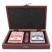 PKS01 Cards Gift Set Rosewood 20.5cm