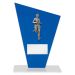 WF376A Cobalt Glass Male Athletics 170mm