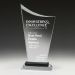 CK672A Glass Sabre Award 21.5cm
