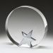 CS150 Crystal & Chrome Star Halo 15cm