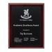 LP7 LP-BS-7 Walnut Plaque w/ Matte Black & Silver 22.5cm