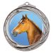 M102S-C352 Equestrian Silver Medal 7cm