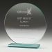 W503 Circle Jade Glass Award 21cm