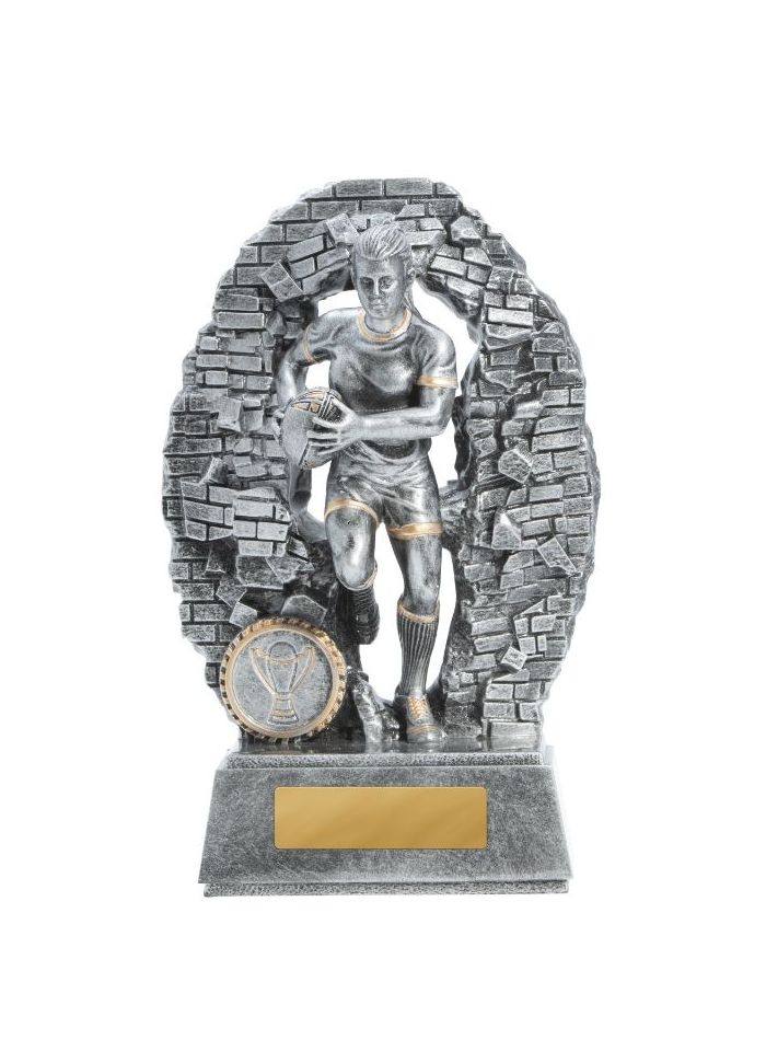 1010-6FC Breaking Down Barriers-Rugby Female 19cm