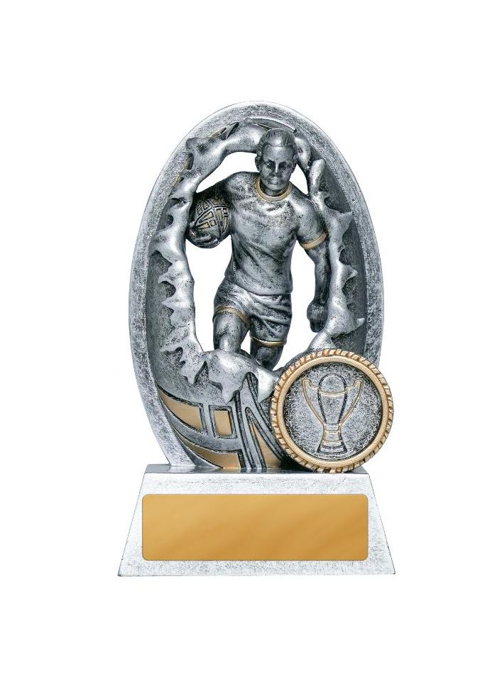 1021-6FA Hit It Up - Rugby Female 13cm