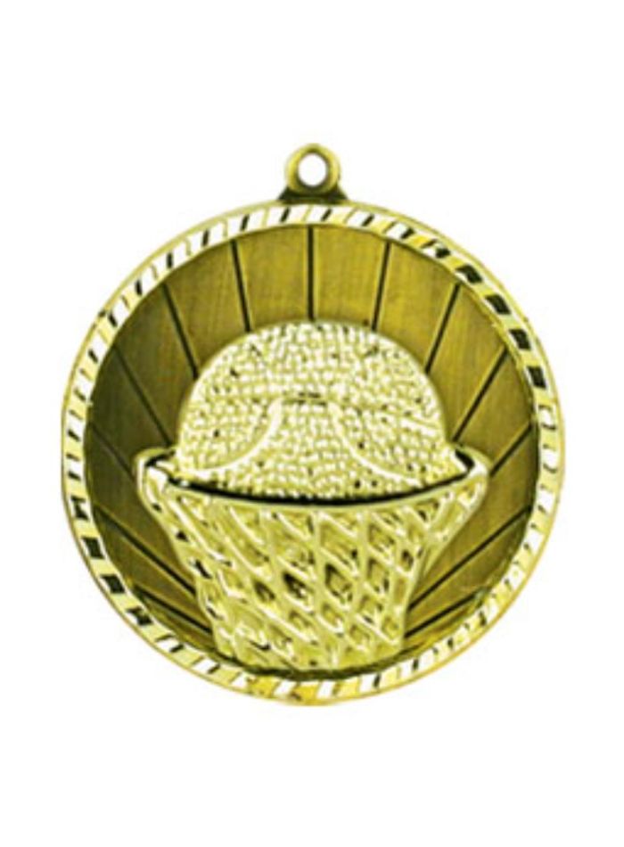 1068-7G Medal-Basketball 5cm