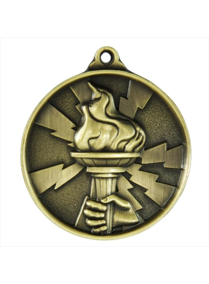 1070-VIC-G Lightning Medal-Victory 5cm