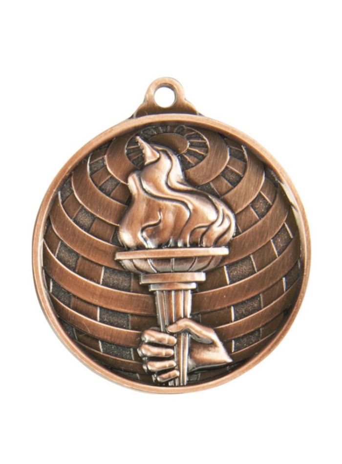 1073-35BR Global Medal-Victory 5cm