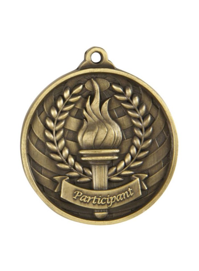 1073-36G Global Medal-Participant 5cm