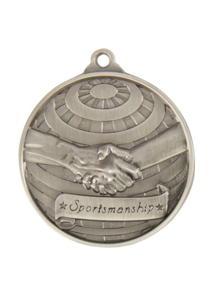 1073-38S Global Medal-Sportsmanship 5cm
