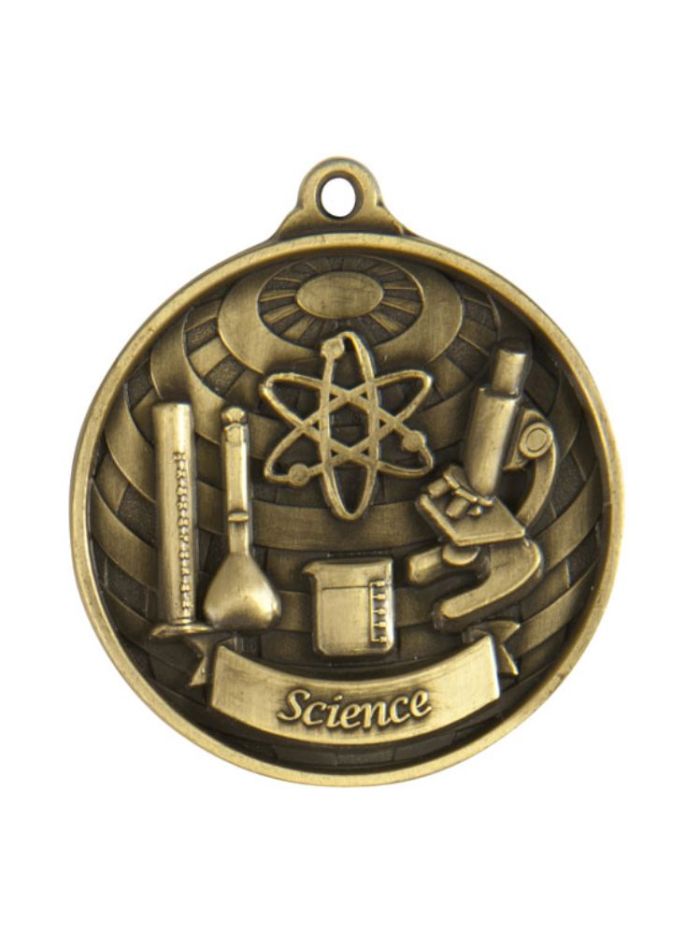 1073-41G Global Medal-Science 5cm