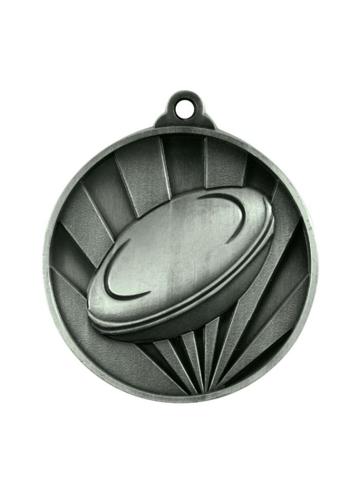 1076-6S Sunrise Medal-Rugby 5cm