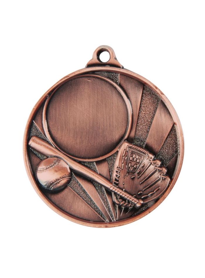 1076C-5BR Sunrise Medal-Baseball+25mm insert 5cm
