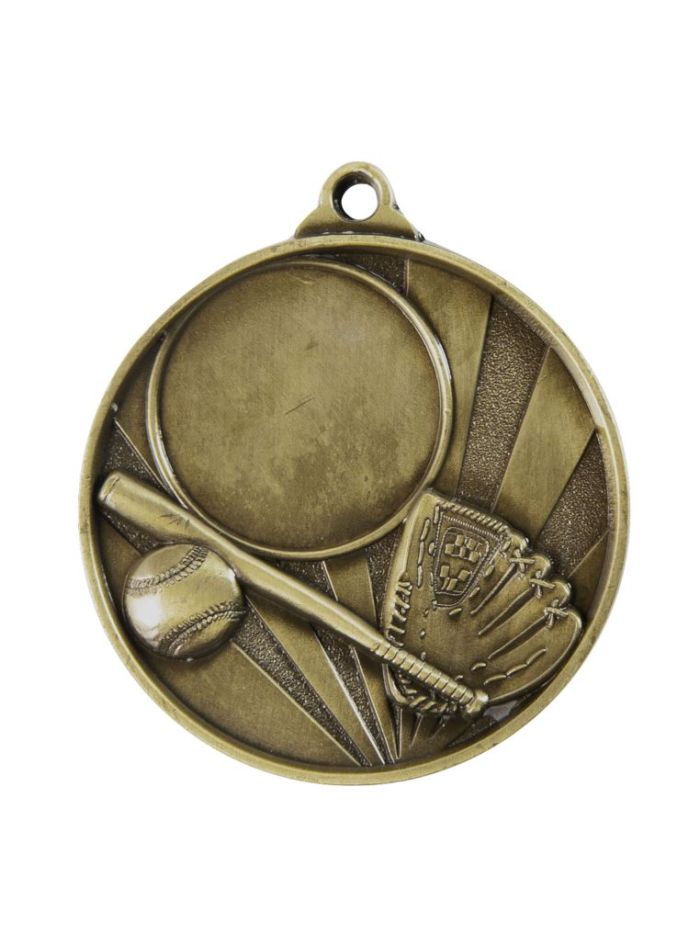 1076C-5G Sunrise Medal-Baseball+25mm insert 5cm