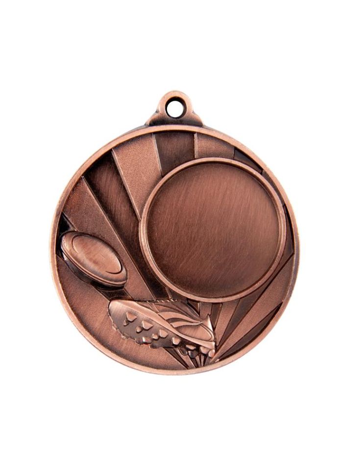 1076C-6BR Sunrise Medal-Rugby+25mm insert 5cm