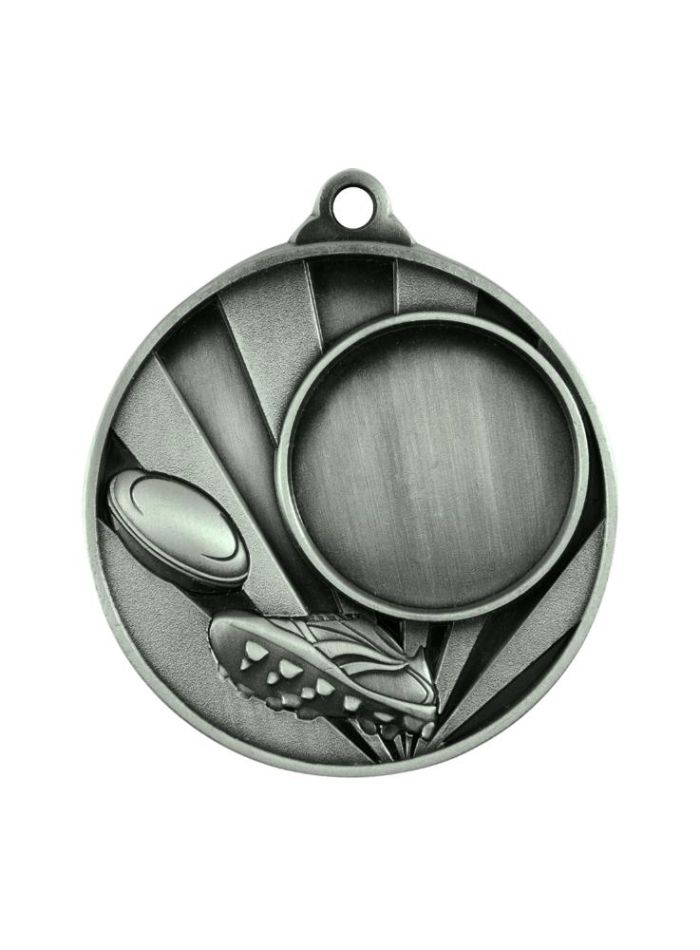 1076C-6S Sunrise Medal-Rugby+25mm insert 5cm