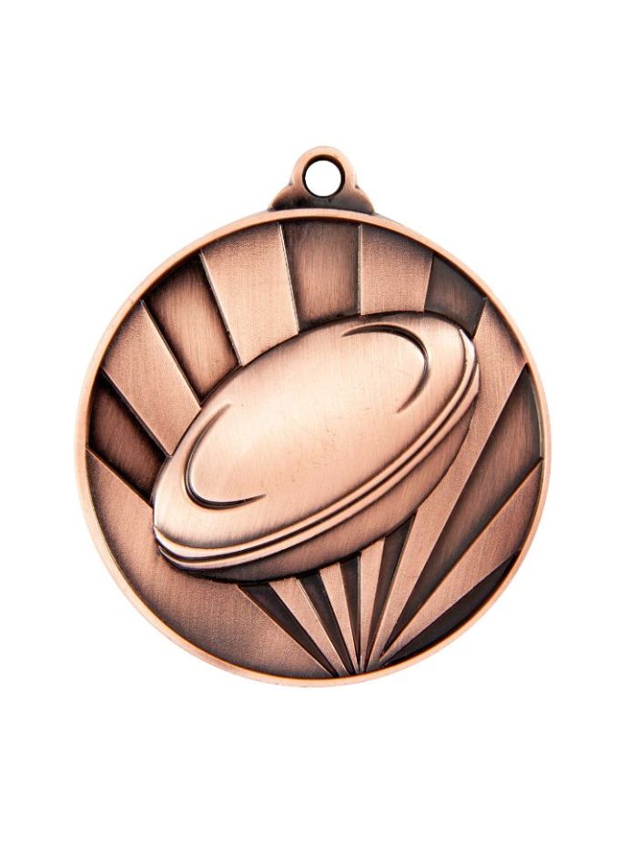 1077-6BR Sunrise Medal-Rugby 7cm