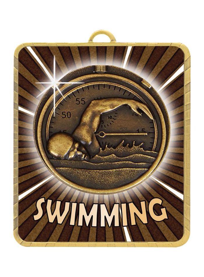 LM002G Lynx Medal Swim