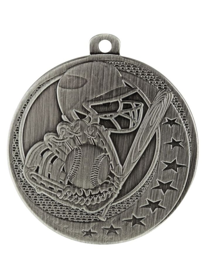 MW903S Baseball & Softball Wayfare Medal Silver