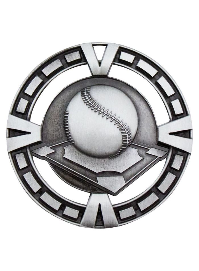 MY903S Baseball / Softball Varsity Medal Silver
