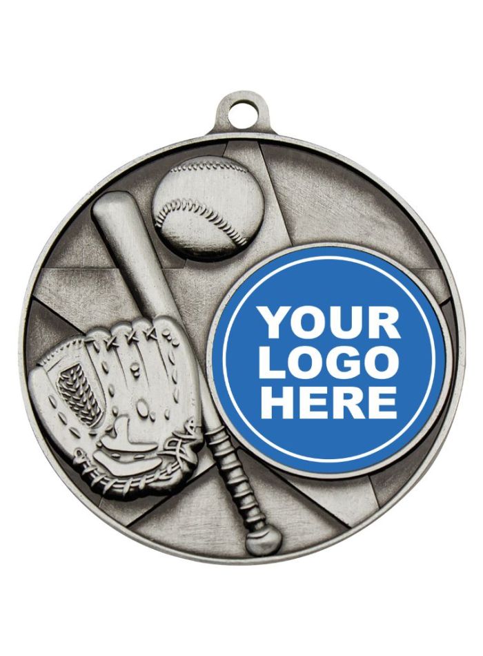 MZ103S Baseball / Softball Topline Medal Silver