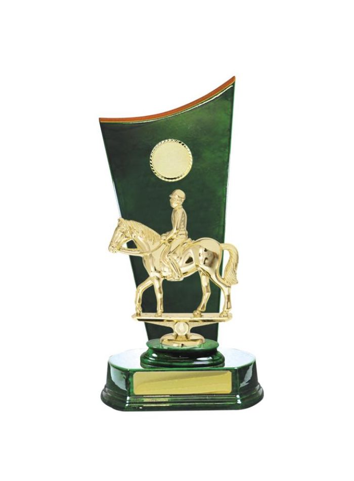 S24-15008GN Timber Buildup Horses Male 26cm