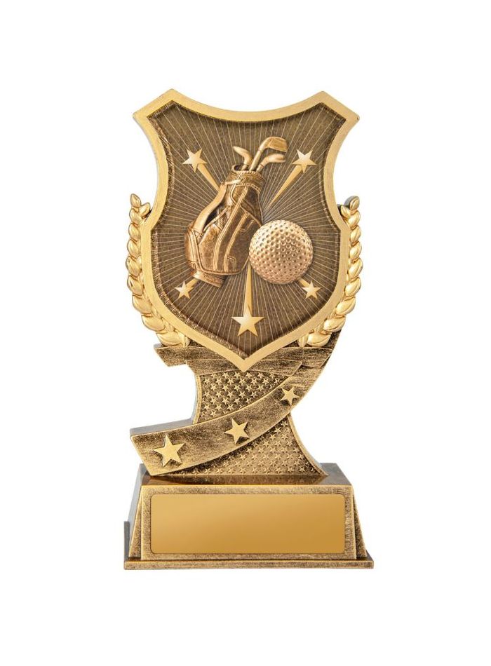 W22-8823 Shield Stand-Golf 17.5cm