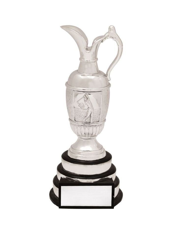 A1898B Golf Silver Claret cup 21cm