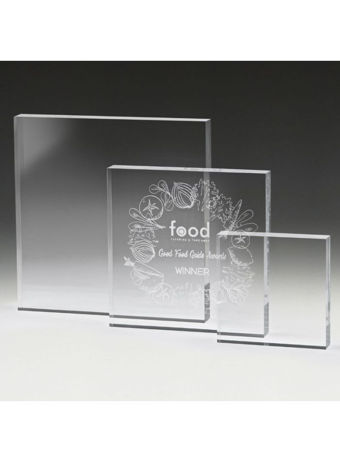 ACK24 Acrylic Capture Square Award 10cm