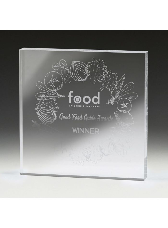 ACK26 Acrylic Capture Square Award 15cm