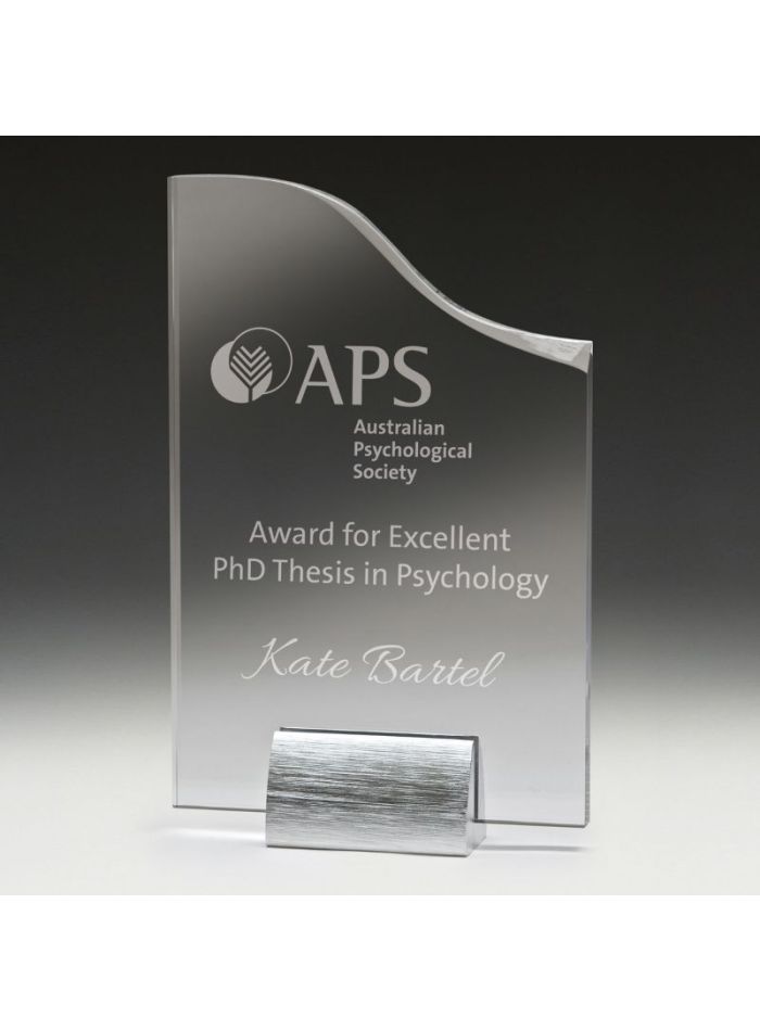 ACM920C Acrylic Wave Award 23.5cm