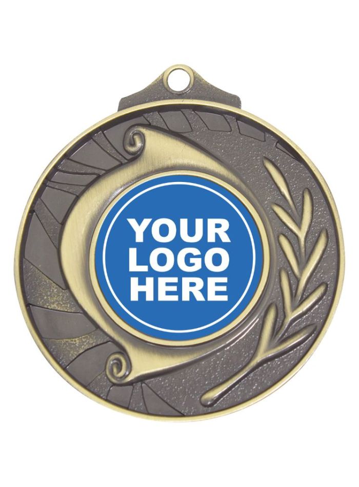 M101G Wreath Medal Gold 5.2cm