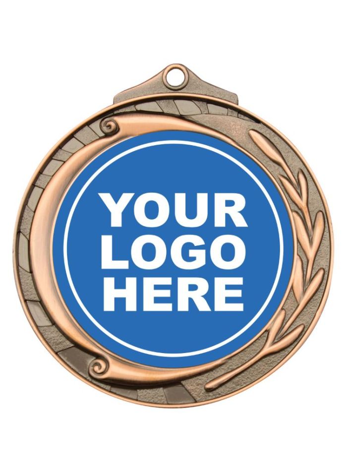 M102B Wreath Insert Medal Bronze 7cm