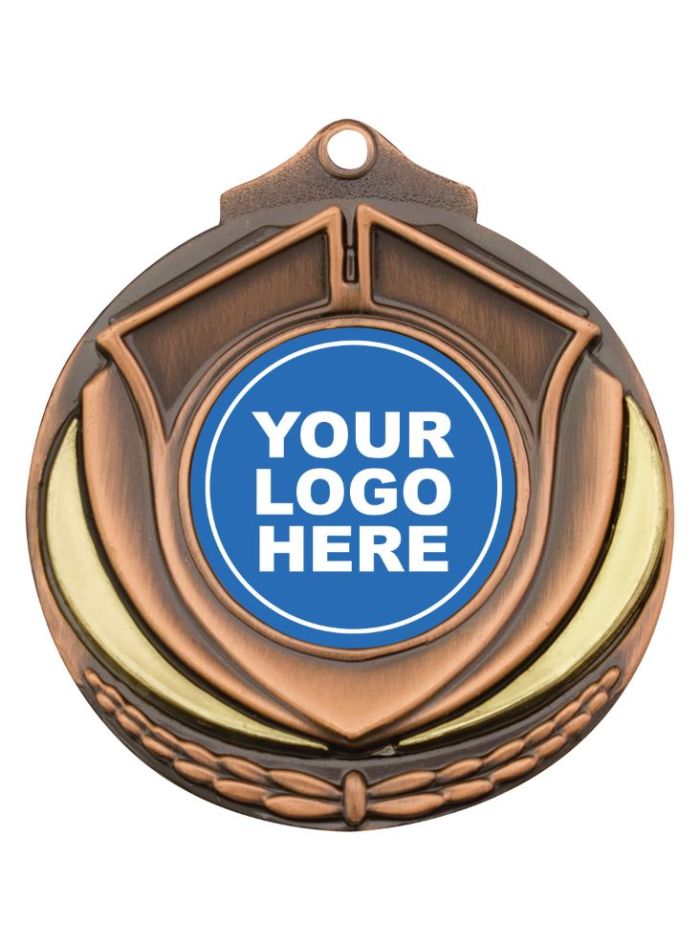 M431B Shield Medal Bronze 5.2cm