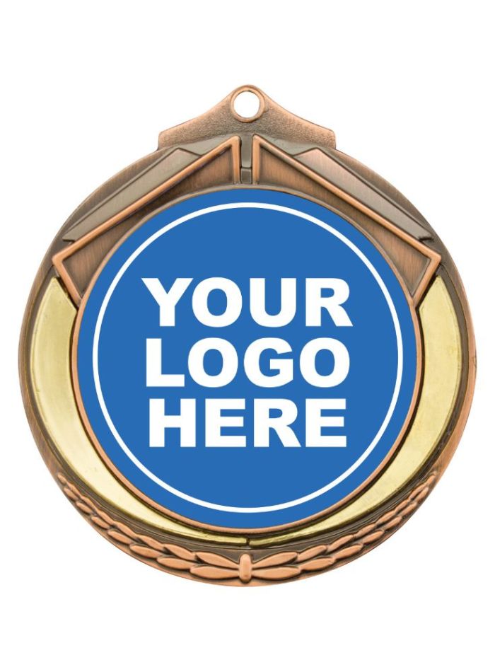 M432B Shield Insert Medal Bronze 7cm