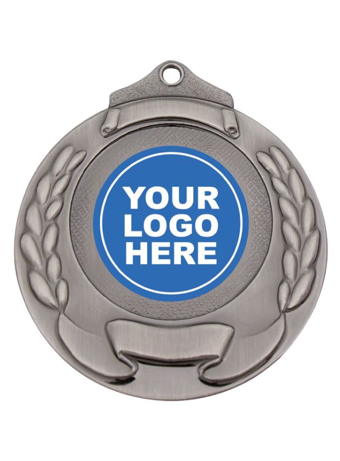 M861S Banner Wreath Silver 5.2cm
