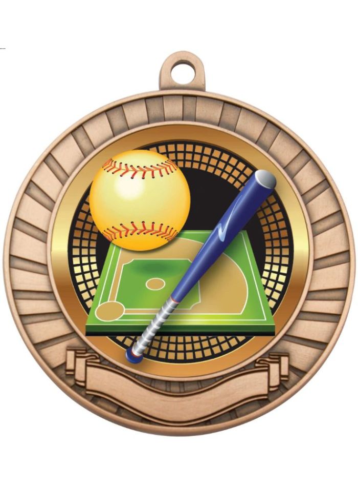 MY201B-B75 Softball Bronze Medal 7cm