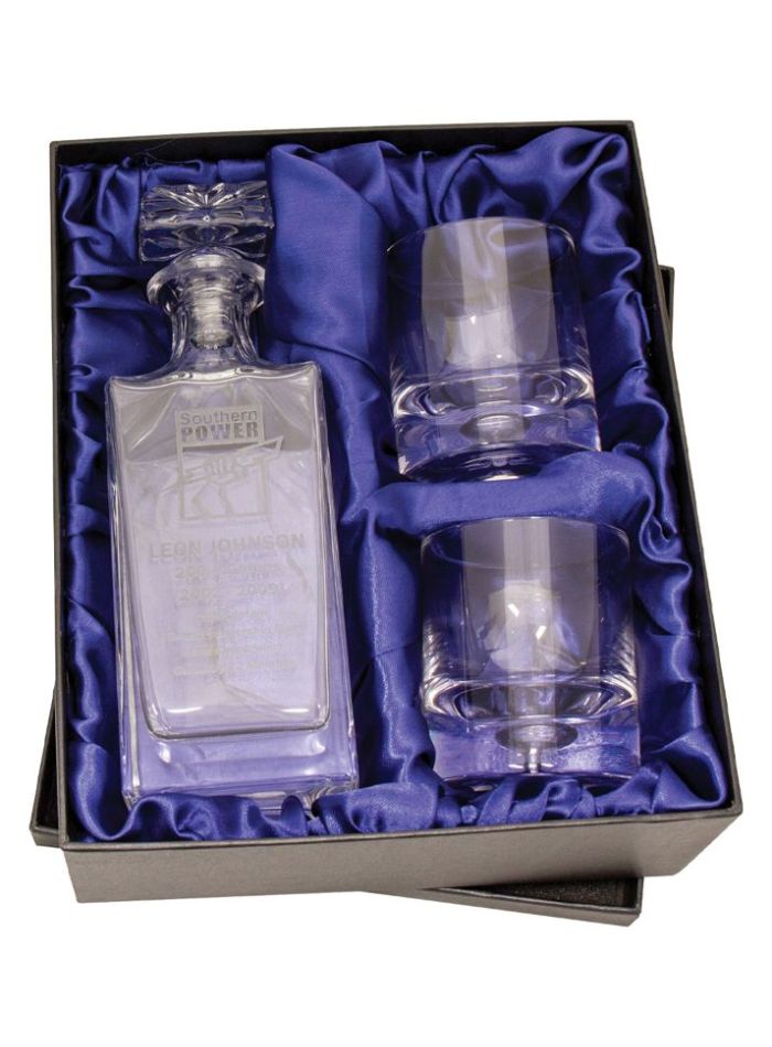 PX333 Gift Box only for Decanter & 2 Whiskey Glasses 30cm