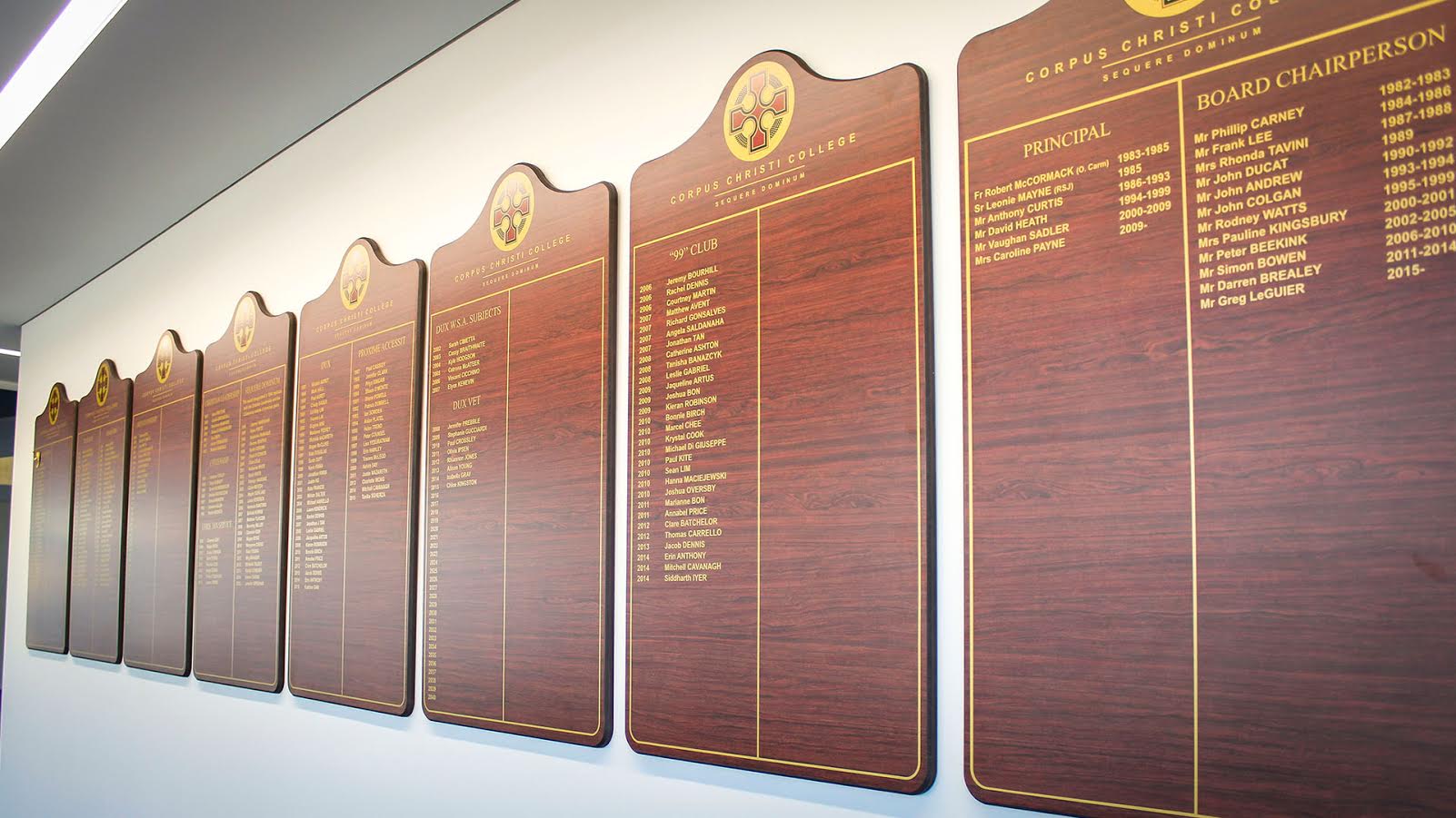 Timber Honour Board